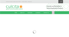 Desktop Screenshot of culcita.ie